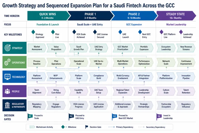Roadmap — Growth Strategy for a Homegrown Fintech Scaling Across Saudi Arabia and the GCC