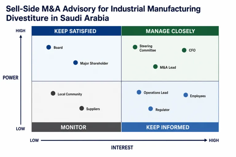 Stakeholder — Sell-Side M&A Advisory for the Divestiture of an Industrial Manufacturing Business in Saudi Arabia