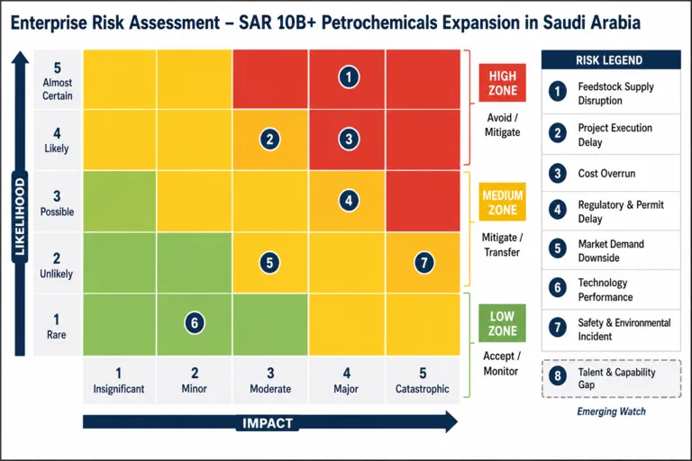 Risk — Enterprise Risk Assessment for a Petrochemicals Producer's Capital Expansion Programme in Saudi Arabia's Energy Sector
