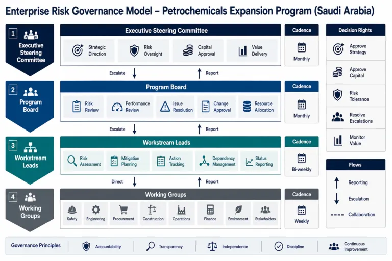 Governance — Enterprise Risk Assessment for a Petrochemicals Producer's Capital Expansion Programme in Saudi Arabia's Energy Sector