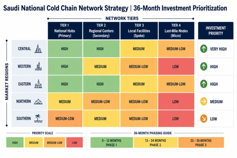 Heatmap — National Cold Chain Infrastructure Strategy & Investment Planning for Saudi Arabia's Food Security Program